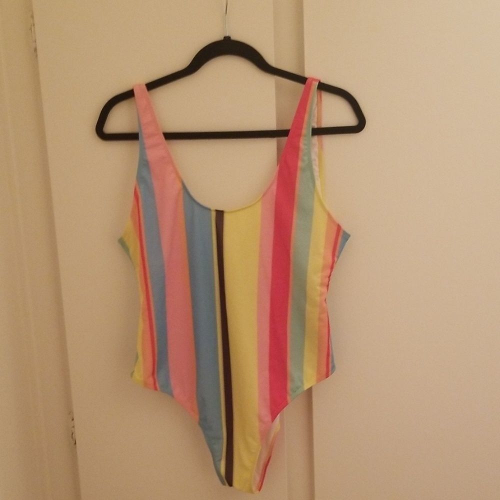 Zara Large bathing suit one piece NWT